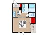 R‐foresta 1Kの間取り