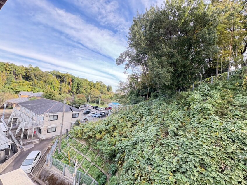 室内からの展望 南山ハイム