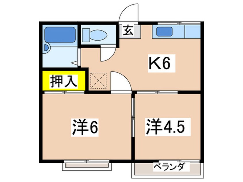 間取図 サンハイム新桜ケ丘