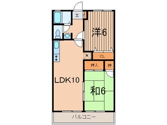 間取図 グランシャリオ