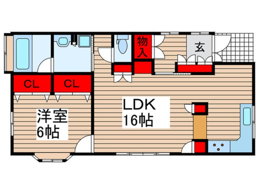 間取図 コスモアイリス
