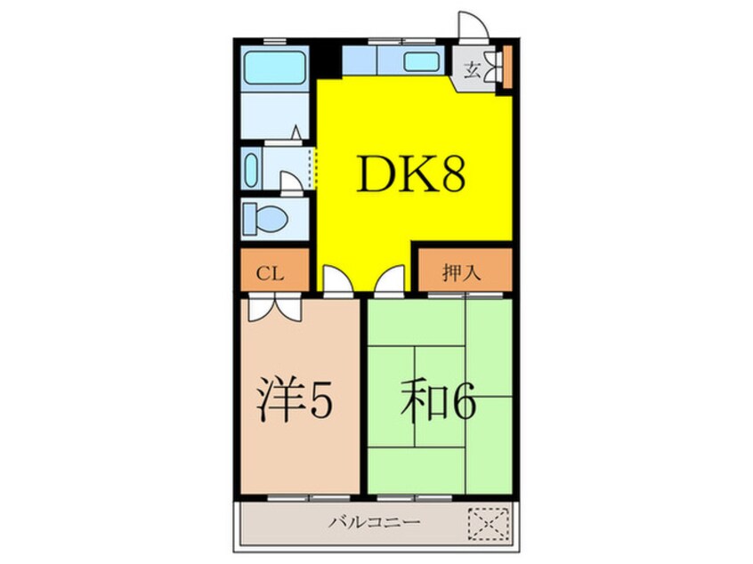 間取図 保谷マンション