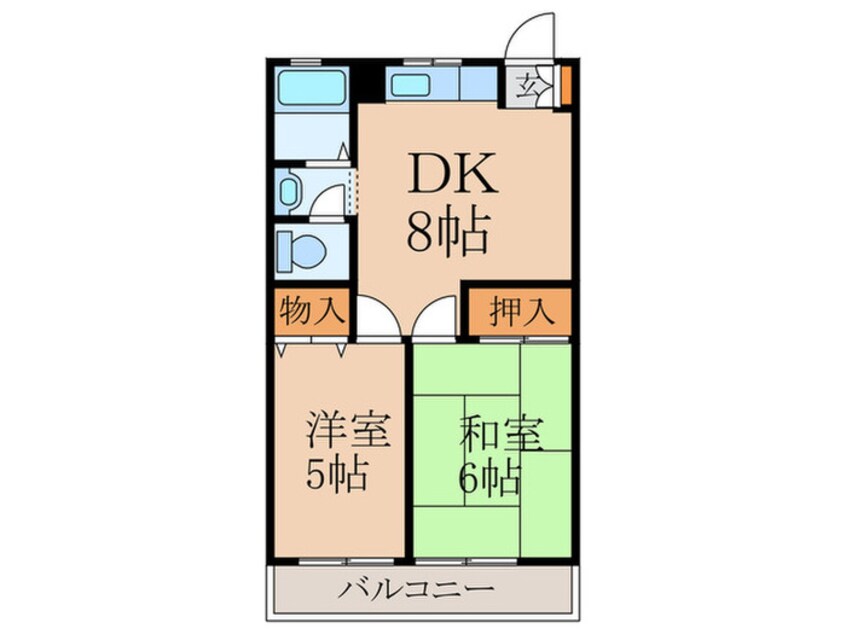 間取図 保谷マンション