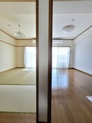 室内からの展望 保谷マンション