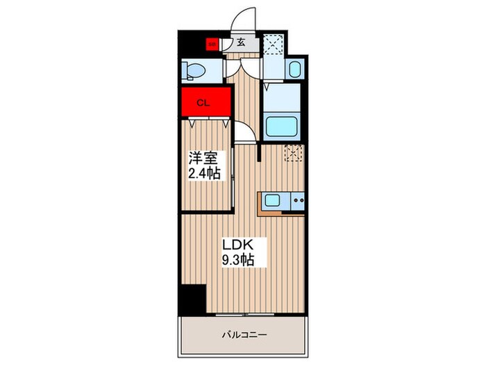 間取り図 アルファコート曳舟
