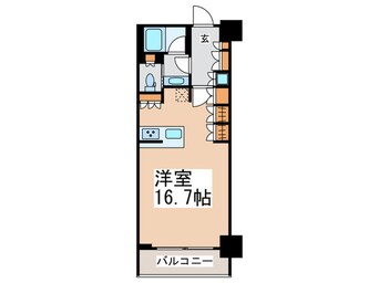 間取図 ｺﾝﾌｫﾘｱ新宿ｲｰｽﾄｻｲﾄﾞﾀﾜｰ