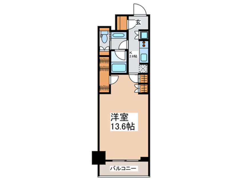 間取図 ｺﾝﾌｫﾘｱ新宿ｲｰｽﾄｻｲﾄﾞﾀﾜｰ
