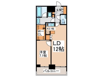 間取図 ｺﾝﾌｫﾘｱ新宿ｲｰｽﾄｻｲﾄﾞﾀﾜｰ