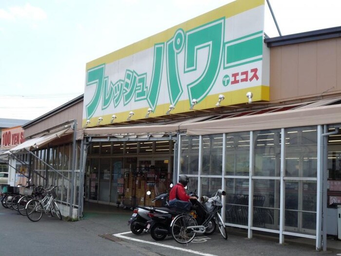 エコス木野目店(スーパー)まで750m ソレイユガーデン