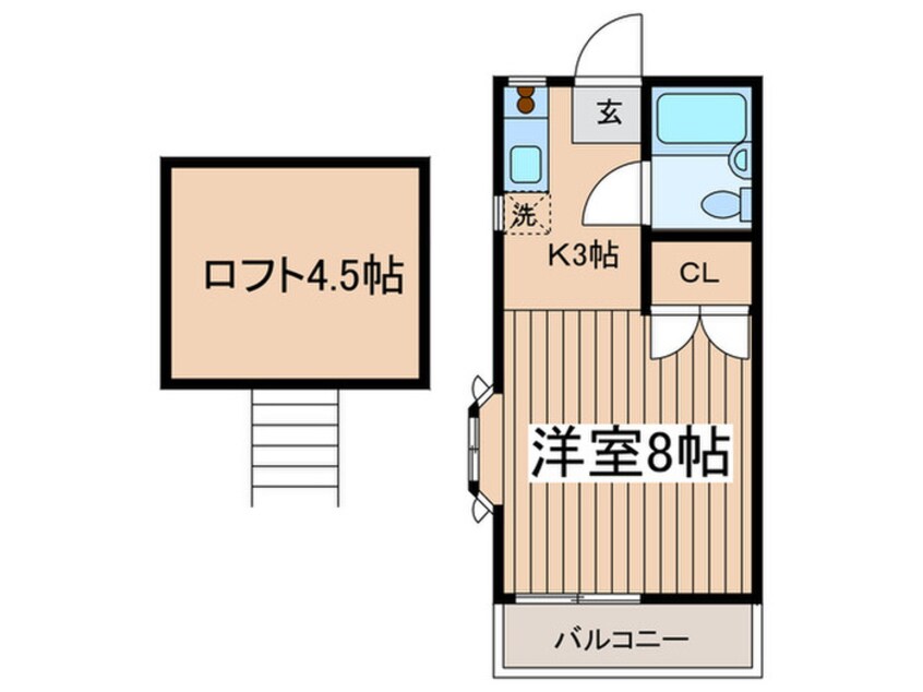 間取図 第三チトセハイツ