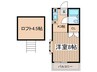 第三チトセハイツ 1Kの間取り