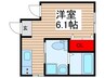 グラード南千住 1Rの間取り