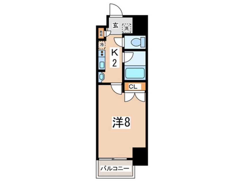 間取図 ミラダリッジ