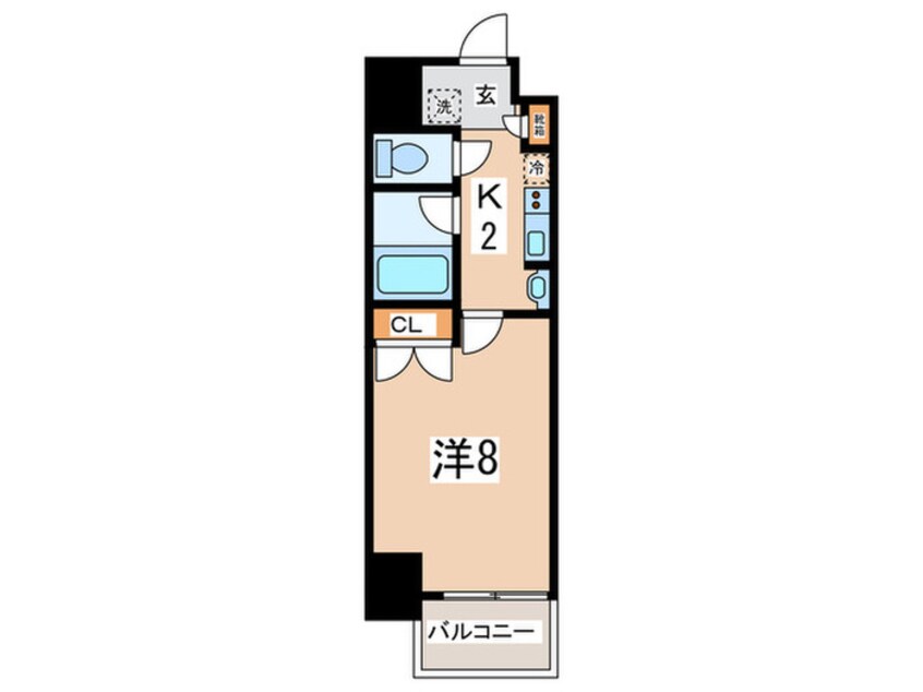 間取図 ミラダリッジ