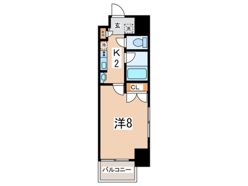 間取図 ミラダリッジ