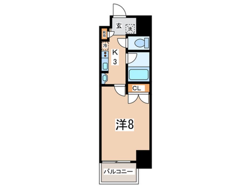 間取図 ミラダリッジ