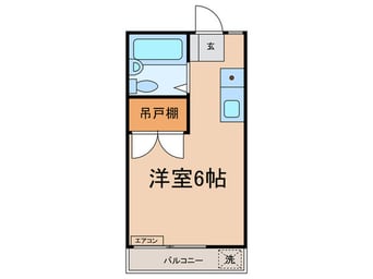 間取図 マイル－ム多摩
