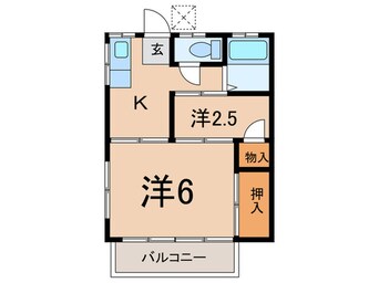 間取図 渡辺荘