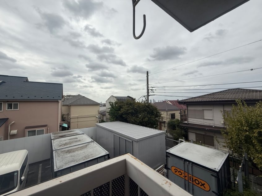 室内からの展望 コ－ポ安藤