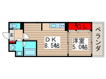 間取図 レ・ソール西船橋