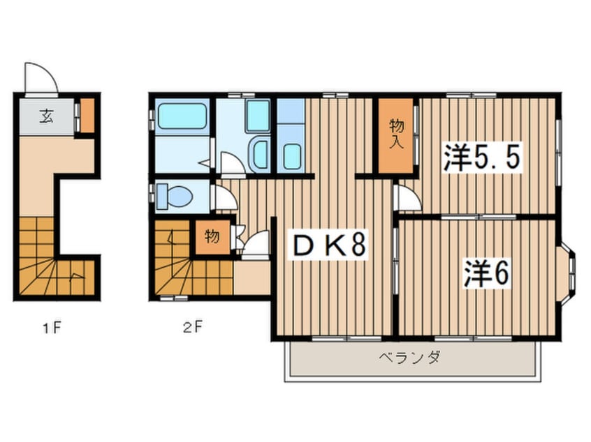 間取図 ふるさとの丘Ｃ棟