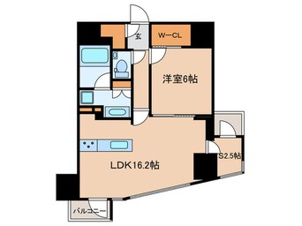 間取図 ザ・パークハビオ市ヶ谷イースト