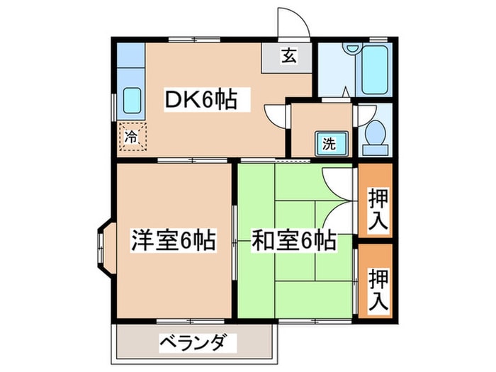 間取り図 ゴ－ルドハイツ