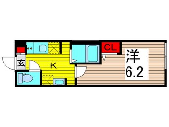 間取図 ブラン堀切菖蒲園