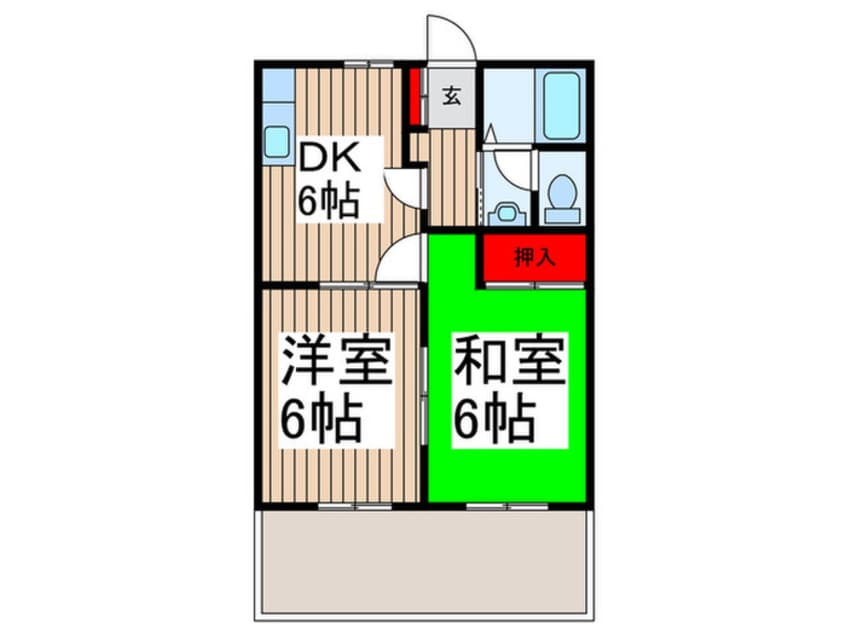 間取図 ビラデラステーラ２