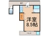 第一中原荘 1Rの間取り