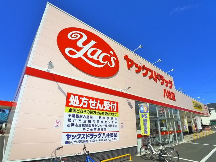 ヤックス(ドラッグストア)まで531m 新山ハイツ