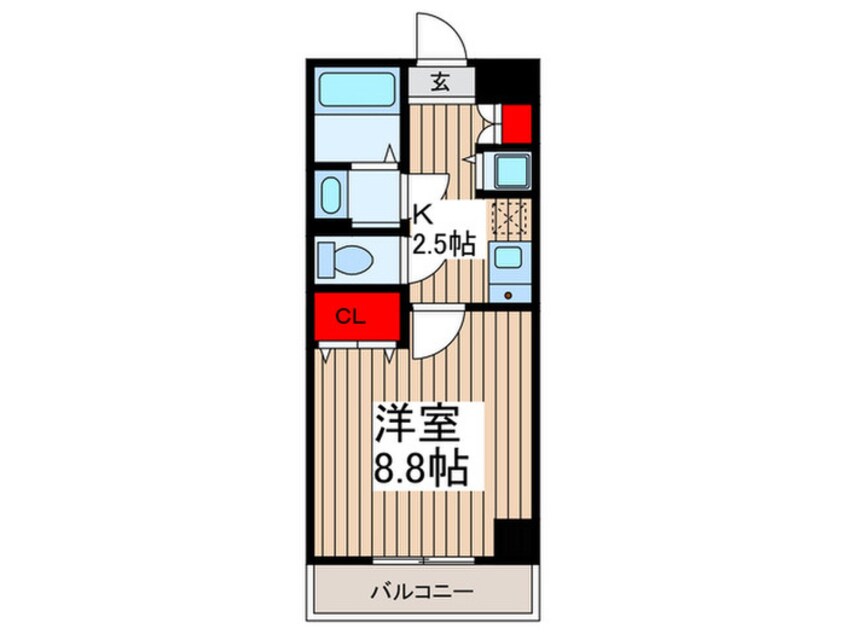 間取図 セーシュ東向島