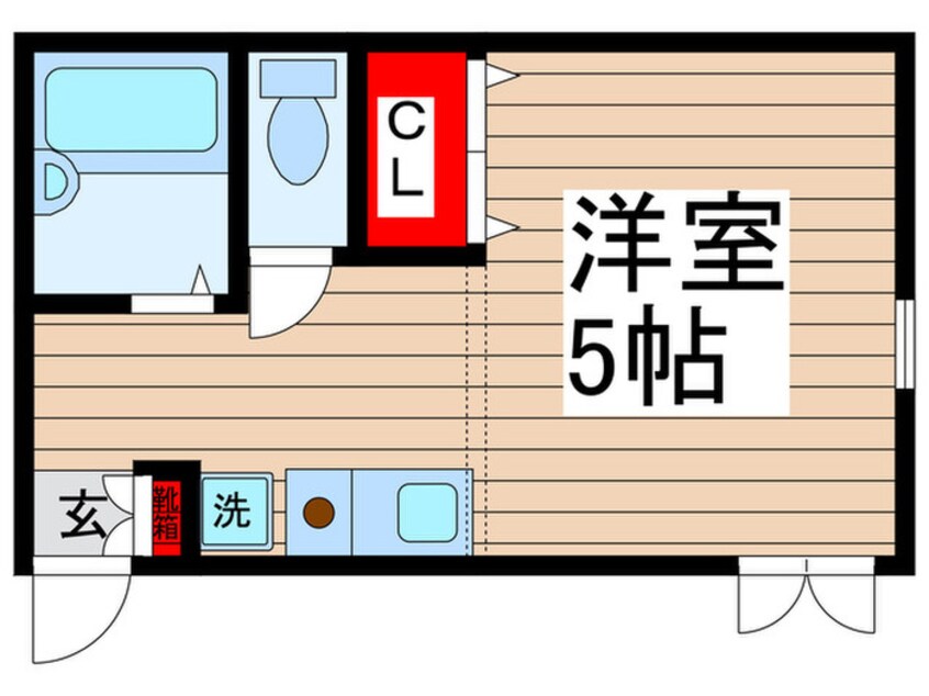 間取図 フラットテラスＡ