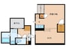CB春日部アルモニー 1Rの間取り