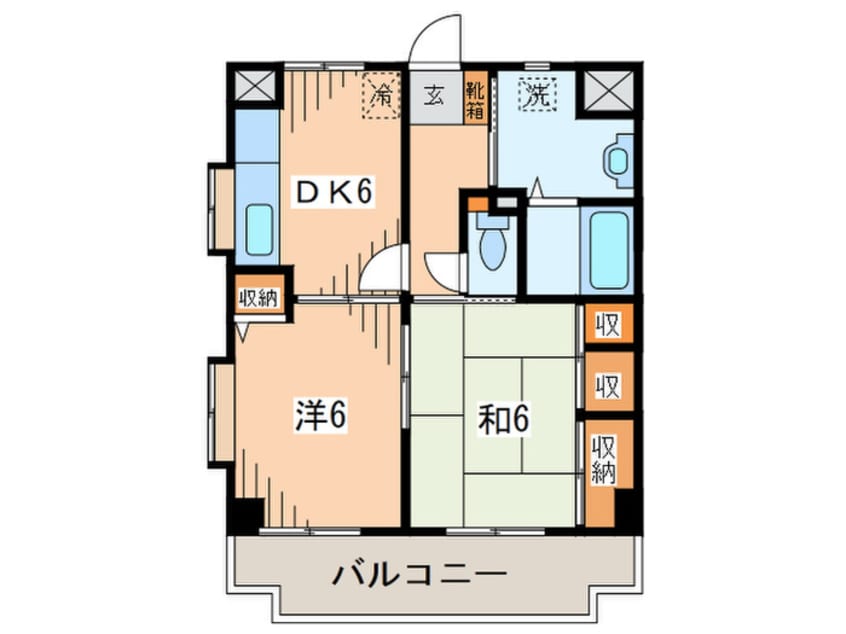 間取図 アクシスあざみ野