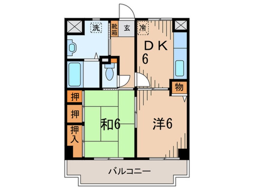 間取図 アクシスあざみ野