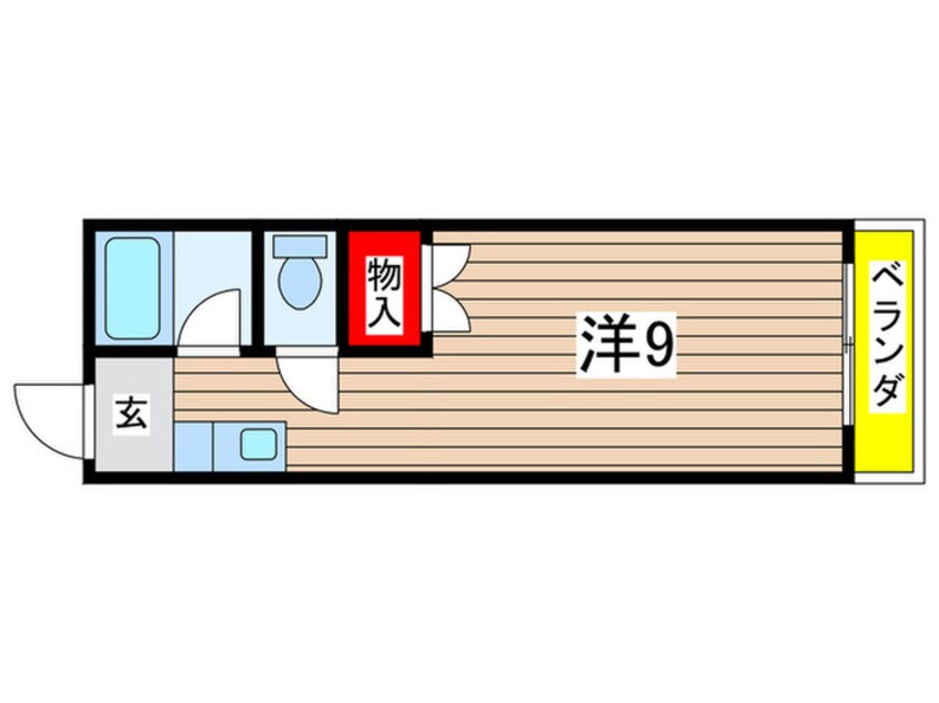 間取図 コーポ高久