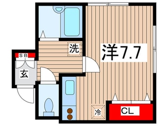 間取図 エスポア北砂
