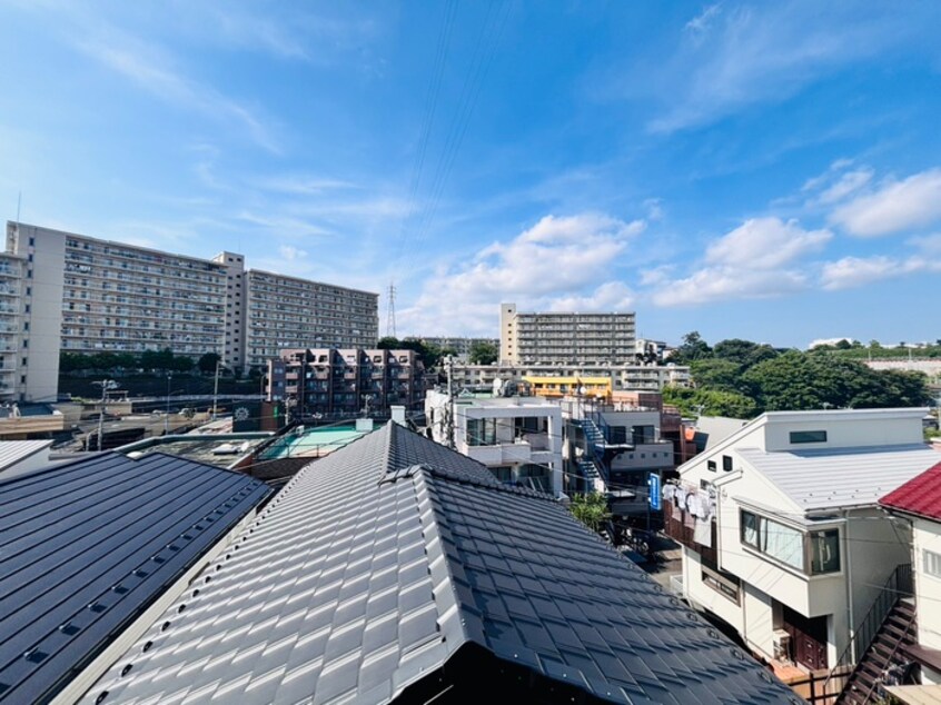 室内からの展望 開港荘