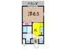 エム 1Kの間取り