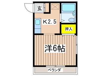 間取図 タカラハイツ