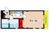 ハイム山本 1Kの間取り