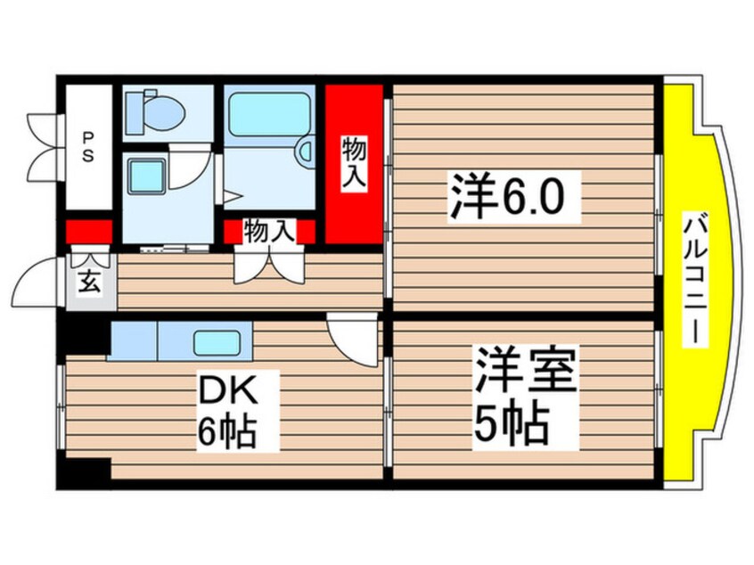 間取図 サニーパレス南