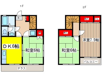 間取図 ステラ小峰Ａ