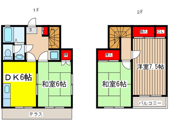 間取り図 ステラ小峰Ａ