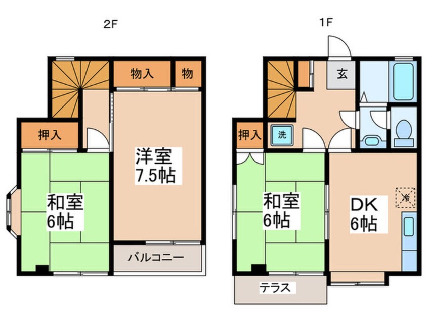 間取図 ステラ小峰Ａ