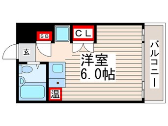 間取図 ラ・パイクス6112