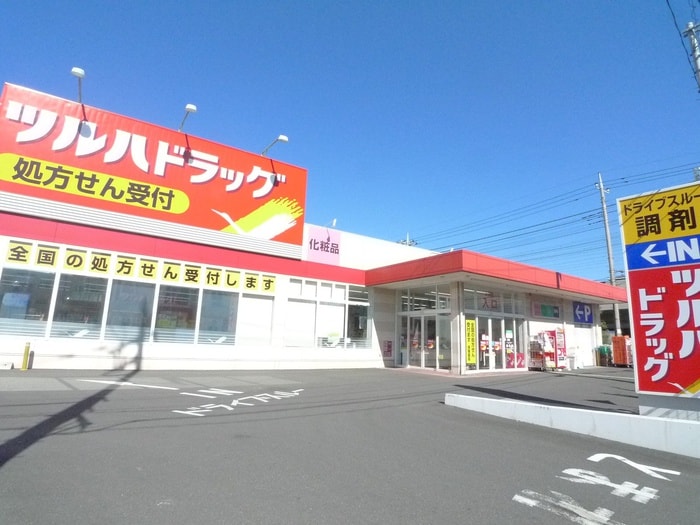 ツルハドラッグ(ドラッグストア)まで200m ZERDIA草加