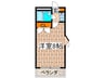 レオパ－ド立川 1Kの間取り