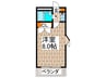 レオパ－ド立川 1Kの間取り